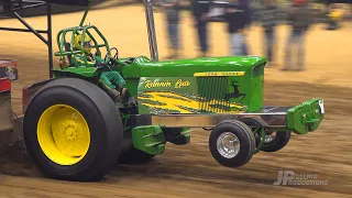 TNT Truck Pulling 2024: Hot Farm Tractors pulling at the Kentucky Invitational Truck & Tractor Pull