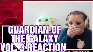 EMOTIONAL GUT PUNCH!! First time watching Guardians of the Galaxy 3 Reaction