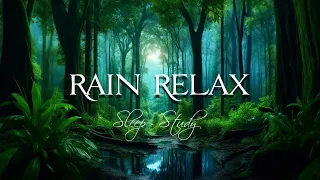 Relaxing Music & Rain Sounds - Piano Melodies for Deep Sleep and Healing 🌧️ | Sleep Music