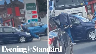 Fuel Crisis: Man pulls knife on queue jumper at London petrol station