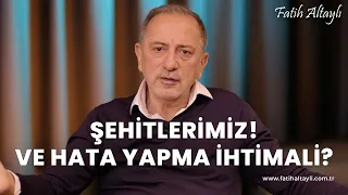 Fatih Altaylı yorumluyor: Hata yapma ihtimalinizi düşündünüz mü hiç!