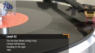 Level 42 ‎– The Sun Goes Down (Living It Up)  -  12inch version   HQ vinyl 96k 24bit Audio