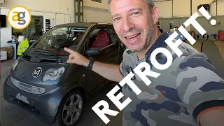 HO PROVATO la SMART ELETTRIFICATA con RETROFIT. Come TRASFORMARE VECCHIE AUTO e SCOOTER