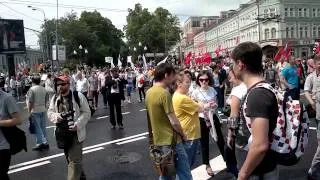 12 Июня Москва МАРШ МИЛЛИОНОВ белая лента путин вор