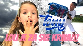 TONI se sprema NA MORE !!!! (LOLI je za sve KRIVA)