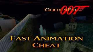 GoldenEye 007 - Unlocking "Fast Animation" Cheat - Statue Secret Agent