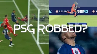 Mbappe goal disallowed v Bayern controversy | PSG v Bayern UCL RO16 2023 | PSG robbed?