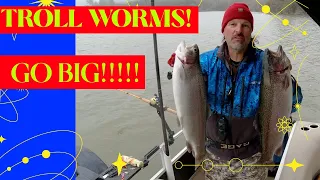 How To Rig Worms For Trout Trolling