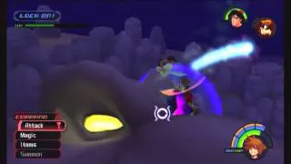 Kingdom Hearts 1.5 Boss - Cave of Wonders (Proud mode) No Equipment Change