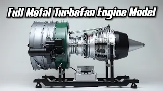 Build Your Own TECHING Turbofan Engine Model Kit that Works | EngineDIY