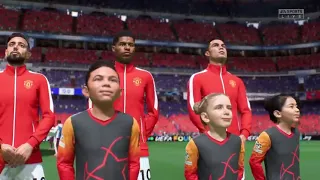 FIFA 22 PS5  Manchester United Vs PSG  UEFA Champions League  4k Gameplay 480p