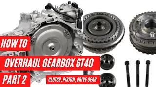 HOW TO OVERHAUL GEARBOX 6T40 PART 2