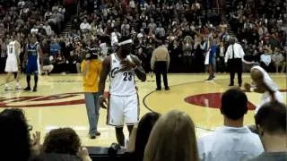 Lebron James - Cleveland Cavaliers - Pregame ritual - We are all Witnesses