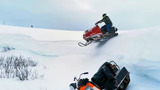 Best Crash Snowmobile.Лучшие падения на снегоходе Буран.