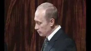 В.Путин.Выступление на торжественном вечере.28.03.01