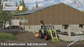 Building new modern pig barn | Animals on Felsbrunn Seasons | Farming Simulator 19 | Episode 134