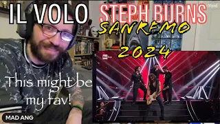 METALHEAD REACTS| Il Volo - FEAT Steph Burns - "Who wants to live forever"