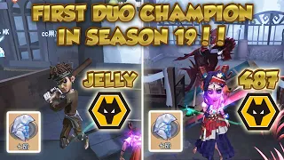 #36 First Duo Champion in Season 19! | Red Church | Identity V | 第五人格 | 제5인격 | Priestess