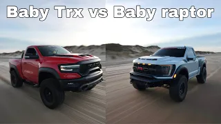 Ram trx vs ford raptor.