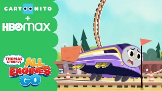 Thomas de Stoomlocomotief | Extreme rails | Cartoonito