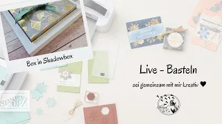 Live-Basteln Box in Shadowbox