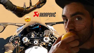 2021 S1000RR Akrapovic Evolution system exhaust PART 2