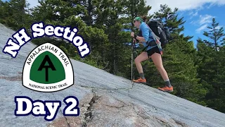 Day 2 | Hiking 22 Miles through New Hampshire (2.5 mph pace) | NH Appalachian Trail Section Hike