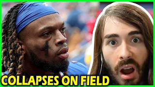 Damar Hamlin Collapse on the Field | Moistcr1tikal reacts