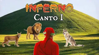 📖🔥 INFERNO, Canto Primo - Canto I con Parafrasi e Analisi  - LA DIVINA COMMEDIA,  Dante Alighieri