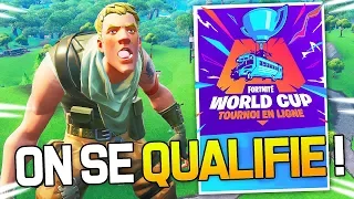 JE ME QUALIFIE À LA FINALE DE LA WORLD CUP EN LIGNE !