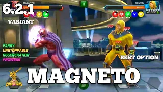 Variant 6 2.1 Magneto Full Lane Easy Path | Mcoc | Marvel Contest of Champions 6.2.1