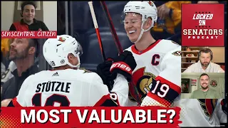 Who Is The Most Valuable Ottawa Senators Player, Brady Tkachuk or Tim Stützle? + SensCentral Citizen
