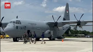 Pesawat Baru TNI AU C-130J Super Hercules Tiba di Indonesia