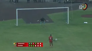 Full Penalty Shootout | Zimbabwe vs Namibia Highlights | Presidential Inauguration Cup