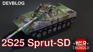 2S25 Sprut-SD Devblog [War Thunder "Direct Fire" Update]