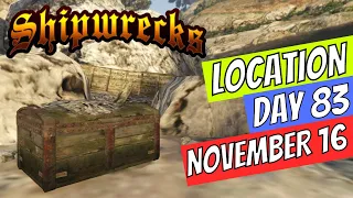 GTA Online Shipwreck Locations For November 16 | Shipwreck Daily Collectibles Guide GTA 5 Online