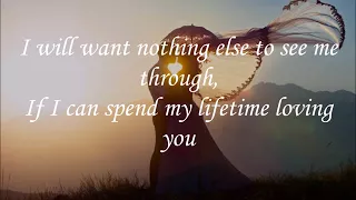 Marc Anthony and Tina Arena - I Want to Spend My Lifetime Loving You (lyrics)