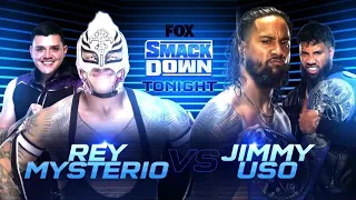 Rey Mysterio vs Jimmy Uso (Full Match)