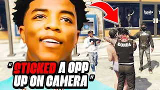 Yungeen Ace And “ATK” Stick Up A Opp While On Instagram Live | GTA RP | Crenshaw RP Whitelist |