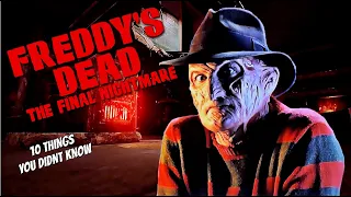 10 Things You Didn't Know About FreddysDead