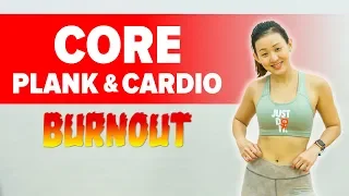 CORE Plank and Cardio BURNOUT Challenge (Finish it!) | Joanna Soh