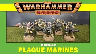 Plague Marines Warhammer 40k 2nd edition