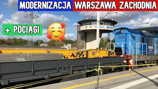 Warszawa Zachodnia Modernizacja i Pociągi