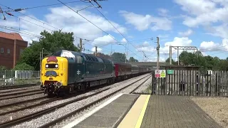 55009 Alycidon Passing Welwyn Garden City and Hatfield On Saturday 29th July 2023