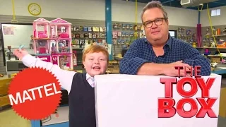 Unboxing Imaginext’s Ultra T-Rex with Eric Stonestreet and Noah Ritter | The Toy Box | Mattel