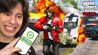 TE DOU 100 REAIS SE CONSEGUIR ME MATAR NO GTA 5 ONLINE!!