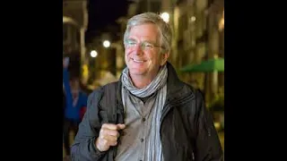 Noshing With Rick Steves, host of “Rick Steves Art of Europe,” airing on PBS in October