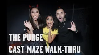 Purge Cast experiences HHN 2018!