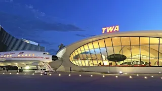 Airport walks: JFK Terminal 5 and TWA Hotel