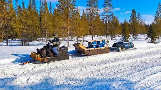 Вижас-Мезень,Буран плюс 1000 литров бензина.Самая неудачная поездка и сложная эвакуация.